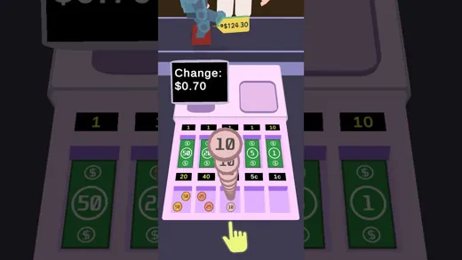 Cashier screen